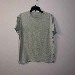 Light grey Fruit of the Loom Platinum tshirt mens medium